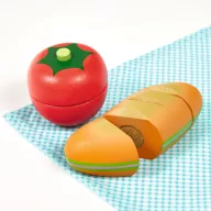 Djeco Piknik falatkák fából készült játék szerepjátékhoz 2 éves kortól