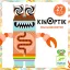 Djeco Kinoptik RigoloMonster 27 darabos optikai mágneses puzzle doboza és főkép illusztrációja