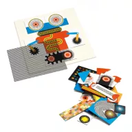 Djeco Optikai puzzle - Robotok, 60 db-os - Kinoptik Robots