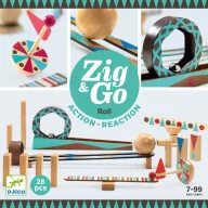 DJECO Építõjáték - Sokasodó, 28 db - Zig & Go