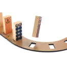 Djeco Zig and Go Junior Racer 51 darabos építőjáték doboza színes láncreakció elemekkel