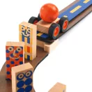 Djeco Zig and Go Junior Racer 51 darabos építőjáték doboza színes láncreakció elemekkel