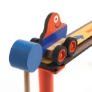 Djeco Zig and Go Junior Racer 51 darabos építőjáték doboza színes láncreakció elemekkel