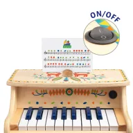 Djeco Electronic Piano játékhangszer szép színes dobozában