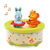 Djeco Mozgó figurás zenedoboz Szép álom Friends Melody fa kivitelben
