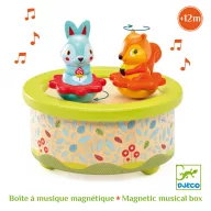 Djeco Mozgó figurás zenedoboz Szép álom Friends Melody fa kivitelben