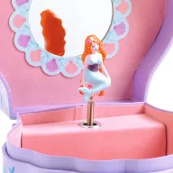 Djeco Zenélő ékszerdoboz Enchanted mermaid sellő mintával és forgó figurával