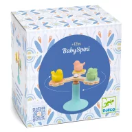 Djeco BabySpini madárpörgető bébijáték színes kivitelben 1 éveseknek