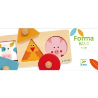   Djeco Formaillesztő, formaberakó - Színek és formák - FormaBasic