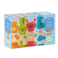Djeco Vis-animo toronyépítő állatfigurás fajáték 18 hónapos kortól