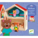 Djeco Minivilág Miniház színes és részletgazdag illusztrációkkal kisgyermekeknek
