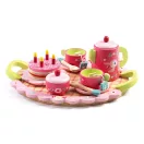 Djeco Lili Rose tea parti készlet kislányoknak a dobozában