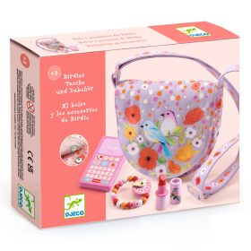   Djeco Szerepjáték - Madárkás válltáska kiegészítőkkel - Birdie bag and accessories