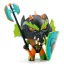 Djeco Arty Toys Drack knight fekete sárkány lovag figura díszes páncélzatban