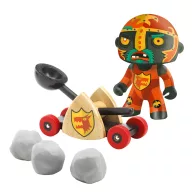 Djeco Arty Toys Baldy and Big paf lovag figura részletgazdag páncélzatban