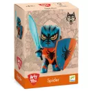 Djeco Arty Toys Spider Knight lovag figura pókos mintázatú páncélban