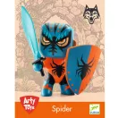 Djeco Arty Toys Spider Knight lovag figura pókos mintázatú páncélban