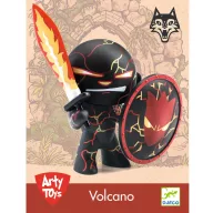 Djeco Arty Toys Vulkán lovag figura részletgazdag páncélzatban