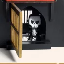 Djeco Arty Toys Ze Black Castel fekete lovagvár részletgazdag kialakítással