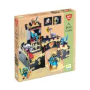 Djeco Arty Toys Ze Black Castel fekete lovagvár részletgazdag kialakítással