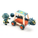 Djeco Arty Toys Spider attak pókharcos lovag faltörő kossal játékfigura