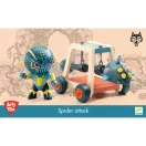 Djeco Arty Toys Spider attak pókharcos lovag faltörő kossal játékfigura