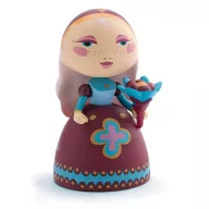 Djeco Arty Toys Anouchka hercegnő figura virággal a kezében