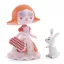 Djeco Arty Toys Elodia hercegnő és fehér nyuszi figura a dobozában