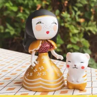   Djeco Arty Toys - Hercegnő - Mona és Holdvilág - Mona and Moon