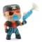 Djeco Arty Toys Jack Skull kalóz figura puskával, részletgazdag kialakításban