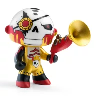 Djeco Arty Toys Osfer kalóz figura mordállyal fehér alapon