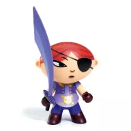 Djeco Arty Toys Mary Scarlett kalózlány figura szablyával, színes kalóz öltözetben