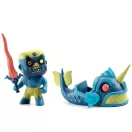 Djeco Arty Toys Kalóz és Szörnyhajós figura részletgazdag karakterekkel