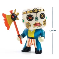 Djeco Arty Toys Jack Os kalózfigura részletgazdag festéssel és mozgatható végtagokkal