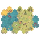 Djeco Arty Toys Óriás puzzle kalóz és lovag birodalom mintával 30 darabos készletben