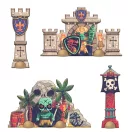 Djeco Arty Toys Óriás puzzle kalóz és lovag birodalom mintával 30 darabos készletben