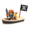 Djeco Arty Toys Csónakos Billy kalóz figura részletgazdag kivitelben