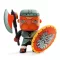 Djeco Arty Toys Grognak barbár harcos figura pallóssal