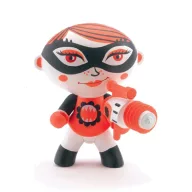 Djeco Arty Toys Furygirl szuperhősnő figura lézerpisztollyal