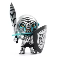 Djeco Arty Toys Oroszlánszív lovag figura részletgazdag páncélzatban