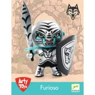 Djeco Arty Toys Oroszlánszív lovag figura részletgazdag páncélzatban