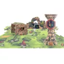 Djeco Arty Toys Bestiák birodalma 18 darabos óriás puzzle színes illusztrációval