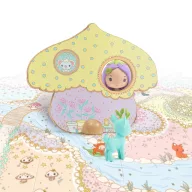   Djeco TINYLY álomvilág Óriás puzzle - Tinyly birodalom, 33 db-os - Puzzl'Up Lily tinypuzz