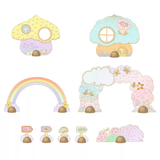 Djeco TINYLY álomvilág Óriás puzzle - Tinyly birodalom, 33 db-os - Puzzl'Up Lily tinypuzz