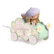   Djeco TINYLY álomvilág - Lizi és Cuki a Felhőjáróval - Jil Tinycar