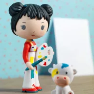 Djeco Tinyly álomvilág Barbara és Gizdi figurák díszes csomagolásban