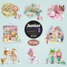 Djeco TINYLY Kari sütiboltja Charlie figurával és cukrászda kiegészítőkkel