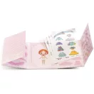 Djeco Tinyly Miss Lilyruby ruhatára matrica szett cserélhető ruhákkal
