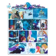 Djeco A szépség és a szörnyeteg 100 darabos mese puzzle lila doboza