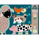 Djeco Honoré and friends óriás puzzle csomagolása elölnézetből